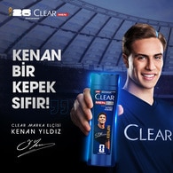 CLEAR CLEAR Clear Men Kepeğe Karşı Ultra Hacim Etkili Şampuan Legends Kenan Yıldız 350 ml 1 of 12