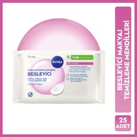  NIVEA VISAGE NIVEA VISAGE Nivea Makyaj Temizleme Mendili Yüz ve Göz Kuru Ciltler için 25 Adet  1 of 7 