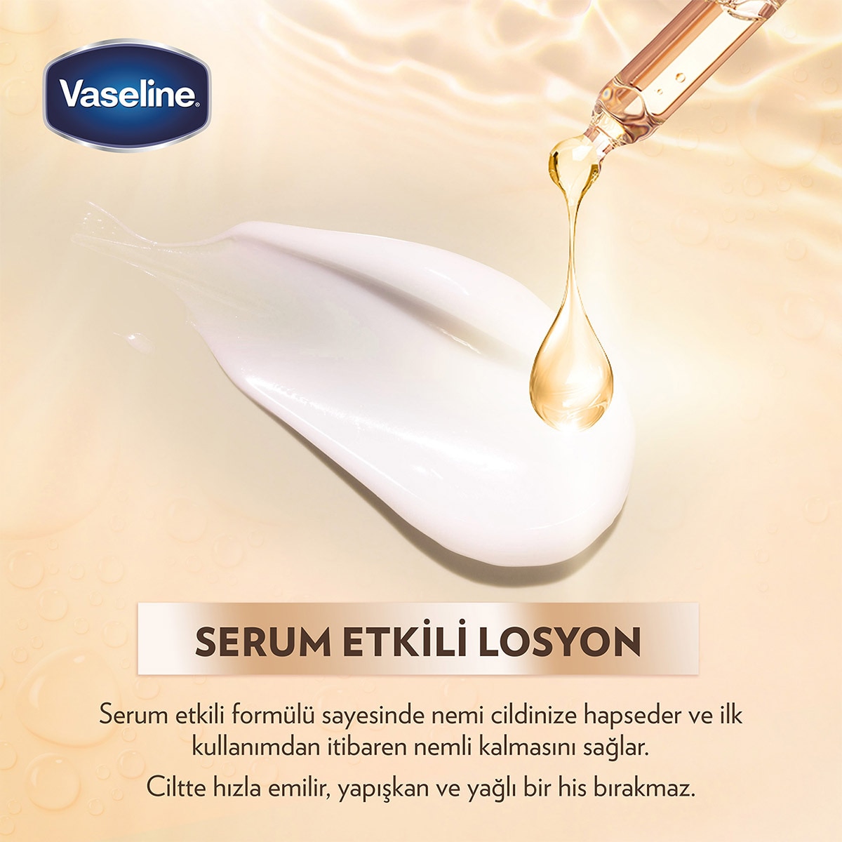  VASELINE VASELINE Vaseline Gluta Hya Serum Etkili UV Losyon Leke Karşıtı ve Aydınlatıcı 200 ml  1 of 10 