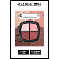  LOREAL PARIS LOREAL PARIS L'Oreal Paris Paradise Quad Far Paleti No: 01 Pinks  1 of 12 