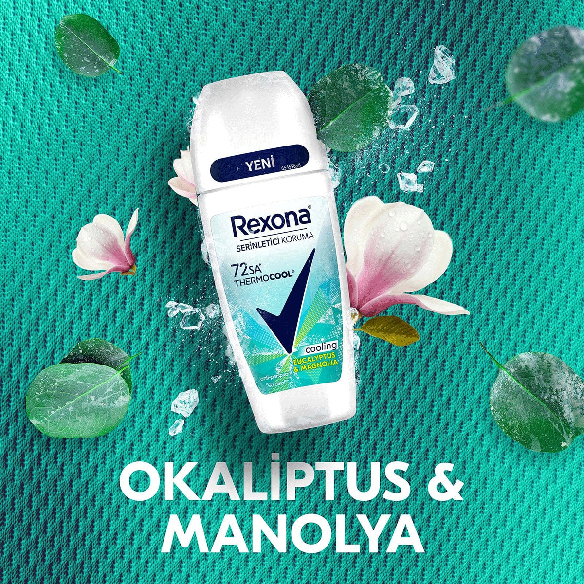 REXONA REXONA Rexona Thermocool Eucalyptus & Magnolia 72 Saat Koruma Antiperspirant Kadın Roll-On 50 ml 1 of 10
