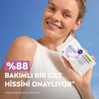  NIVEA VISAGE NIVEA VISAGE Nivea Makyaj Temizleme Mendili Yüz ve Göz Kuru Ciltler için 25 Adet  1 of 7 
