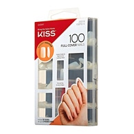 KISS KISS Kiss Short Square Renksiz Takma Tırnak Seti Yapıştırıcılı 100'lü 1 of 3