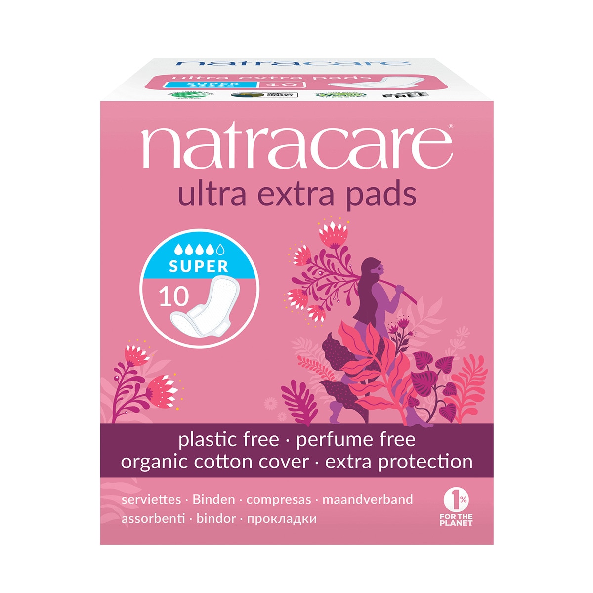  NATRACARE NATRACARE Natracare Organik Ped Ultra Ekstra Süper 10 Adet 
