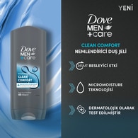 DOVE MEN DOVE MEN Dove Men +Care Clean Comfort Duş Jeli 400 ml 1 of 11