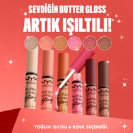 NYX Professional Makeup Butter Gloss Bling Işıltılı Dudak Parlatıcısı 01 Bring The Bling