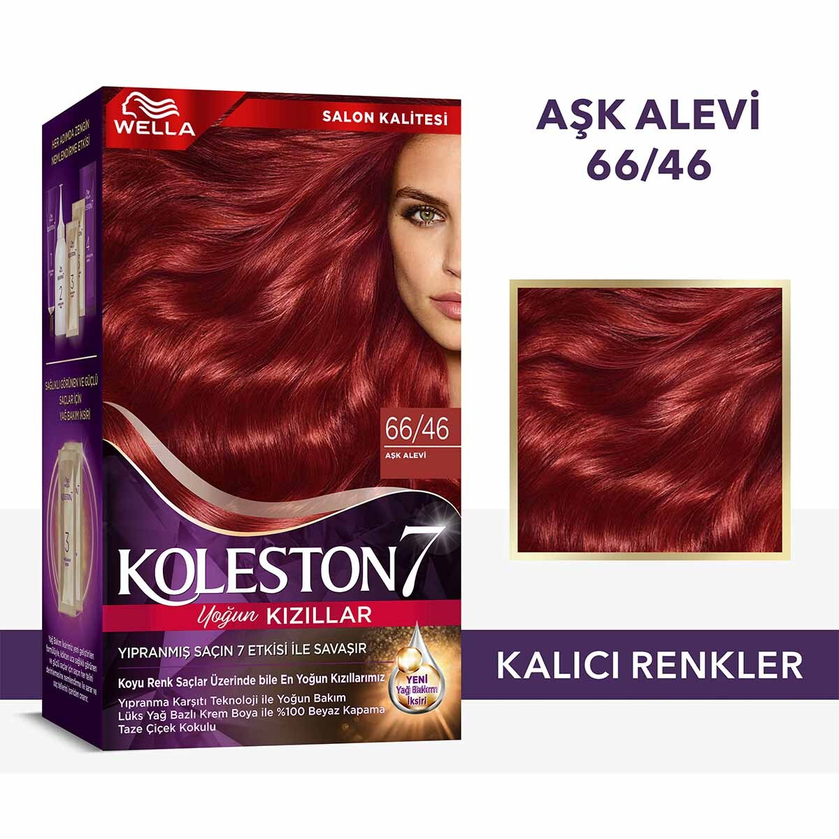  KOLESTON KOLESTON Wella Koleston Kit Saç Boyası Aşk Alevi 66/46  1 of 9 