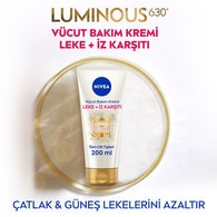 Nivea Luminous630 Leke ve İz Karşıtı Nemlendirici Vücut Bakım Kremi 200 ml