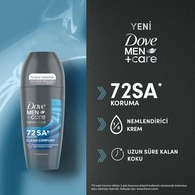  DOVE DOVE Dove Men Clean Comfort Erkek Roll-On 50 ml  1 of 10 