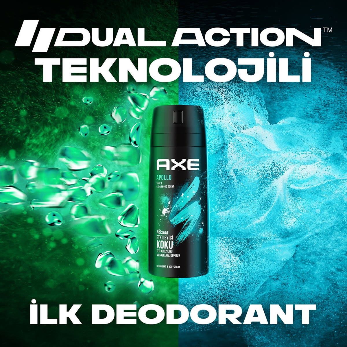 AXE AXE Axe Apollo Erkek Deodorant Sprey 150 ml 1 of 9
