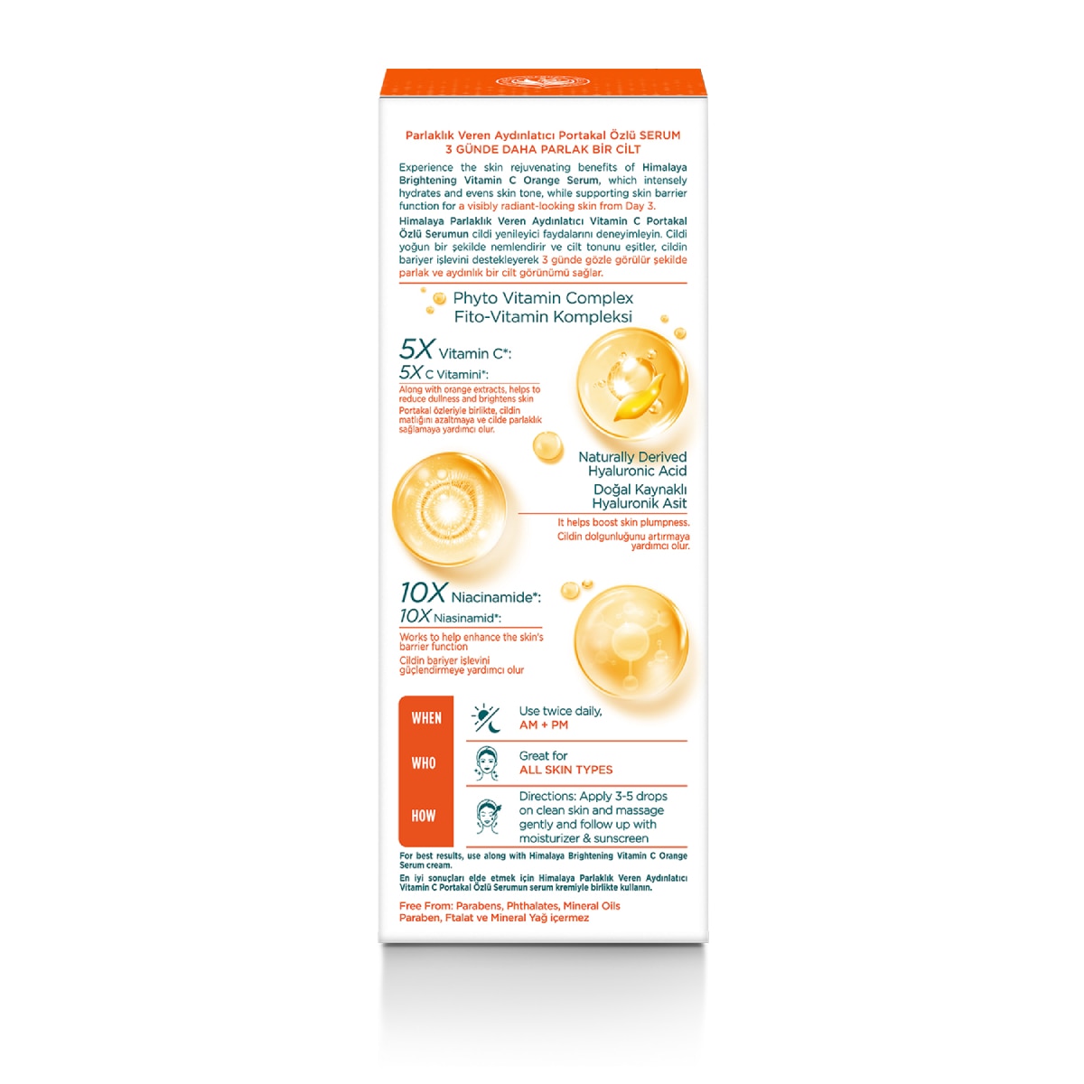  HİMALAYA HİMALAYA Himalaya Parlaklık Veren Aydınlatıcı Portakal Özlü Serum 30 ml  1 of 4 