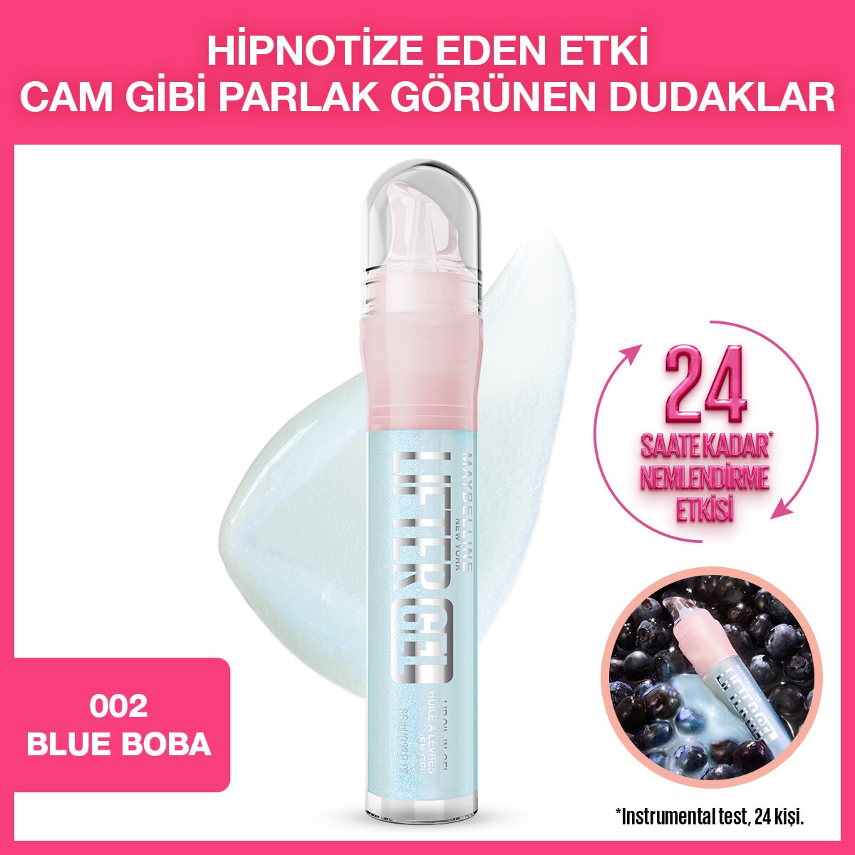 MAYBELLINE MAYBELLINE MAYBELLINE LIFTER JEL DUDAK PARLATICISI 002 1 of 12
