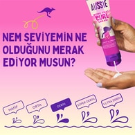 Aussie Work That Curl Durulanmayan Saç Kremi 160 ml