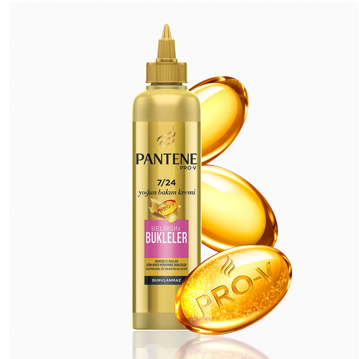  PANTENE PANTENE Pantene Kıvırcık Saçlar İçin 7/24 Saç Bakım Kremi 300 ml  1 of 11 