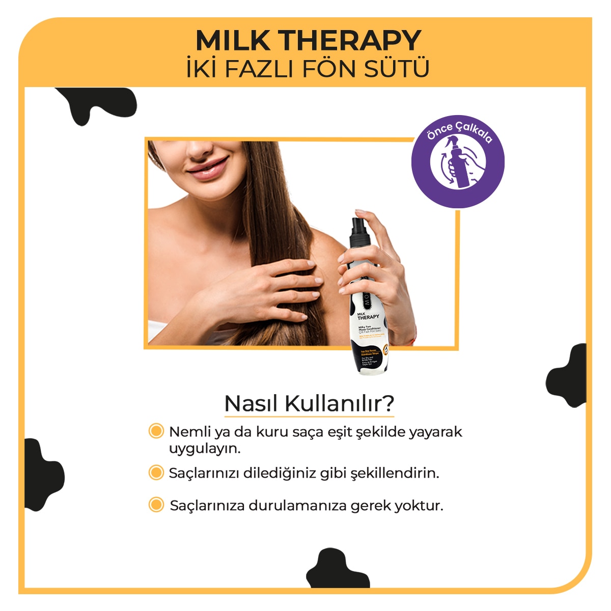  MORFOSE EXC. MORFOSE Morfose Milk Therapy Çift Fazlı Fön Sütü 240 ml  1 of 5 