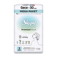  SLEEPY SLEEPY Sleepy Natural Hijyenik Ped Mega Gece 30 Adet 
