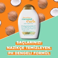 OGX Bukleli Saçlar için Nemlendirici Coconut Curls Şampuan 385 ml