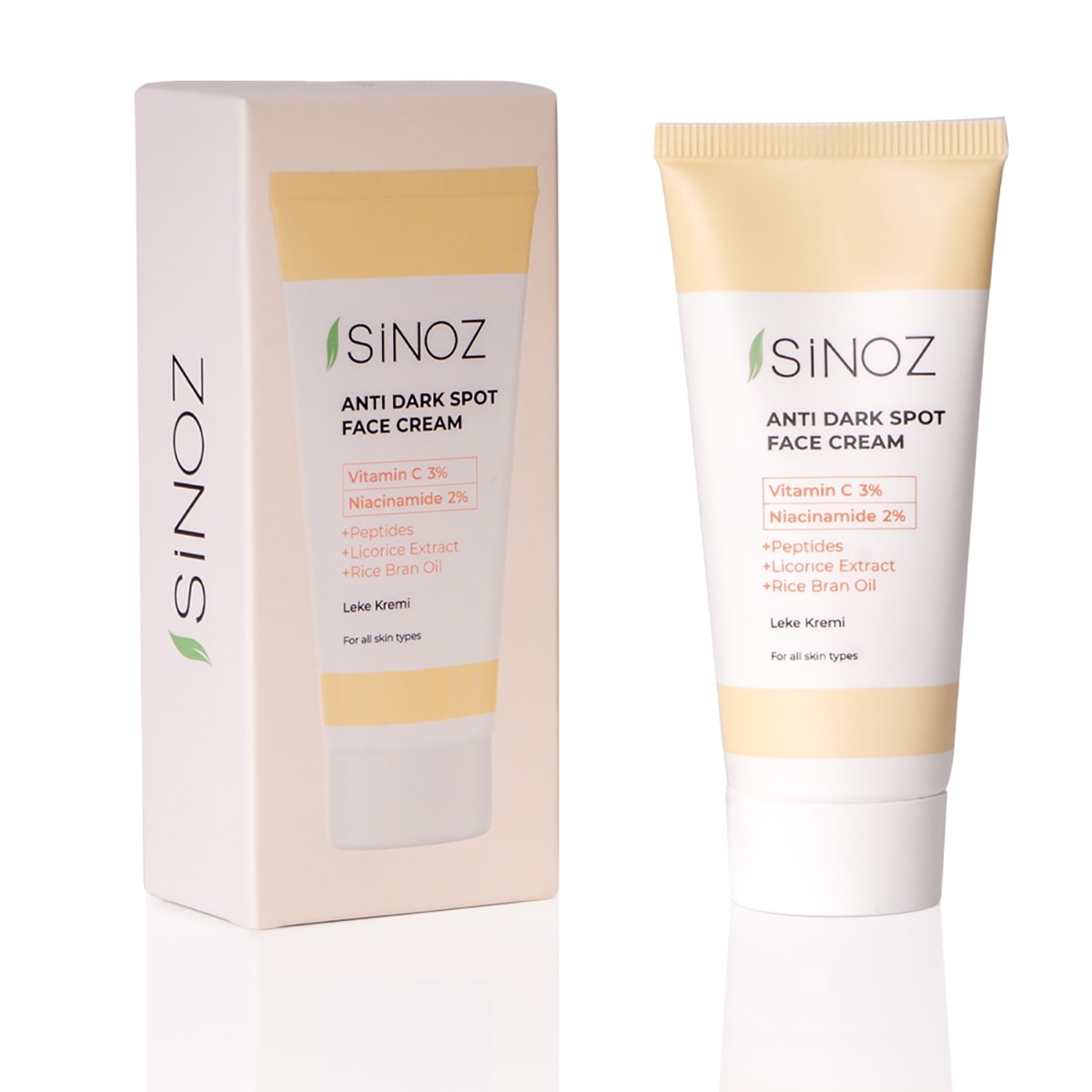  SİNOZ SINOZ Sinoz Leke Kremi Vitamin C 3% + Niacinamide 2% 40 ml  1 of 7 