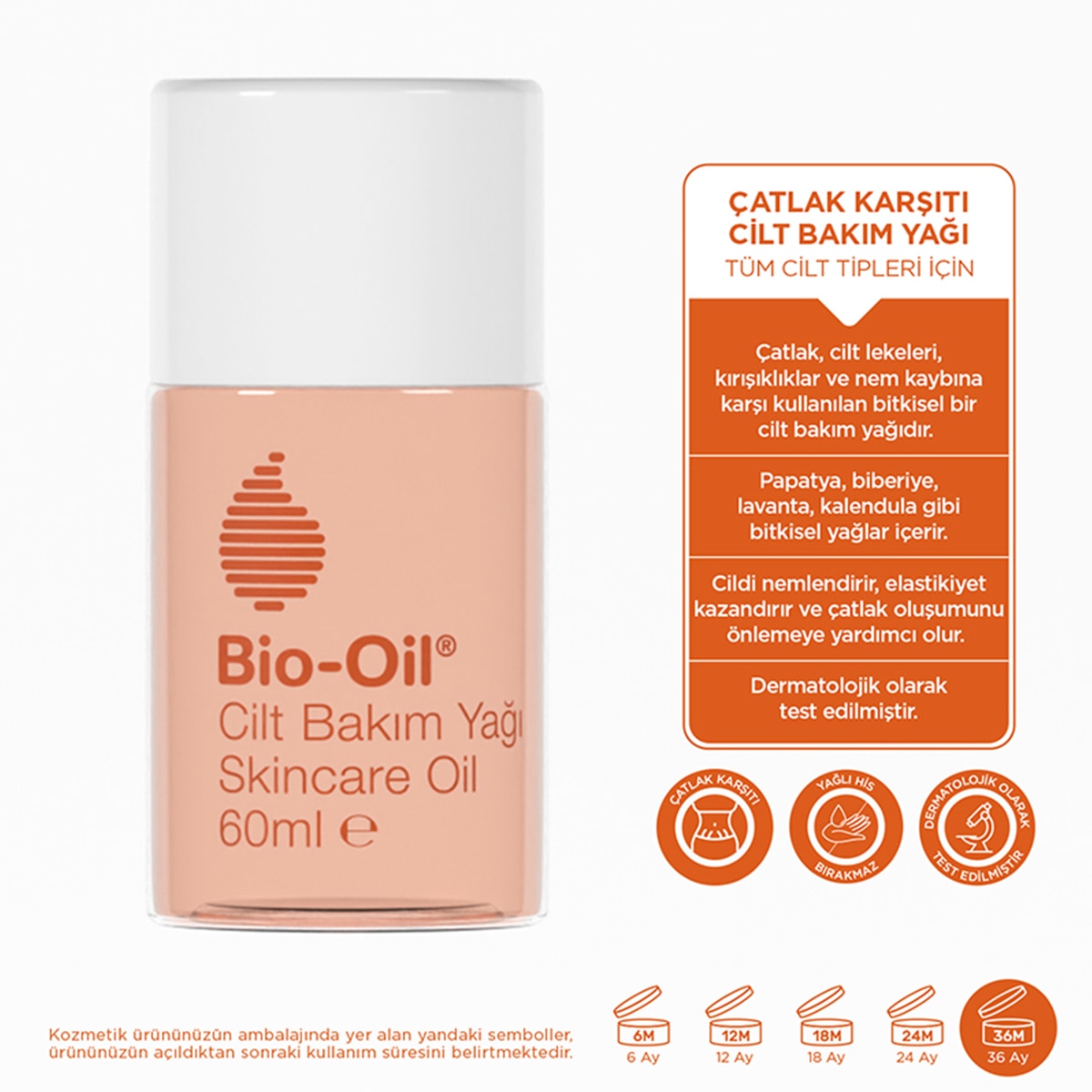 BIO-OIL BIO-OIL Bio-Oil Cilt Bakım Yağı 60 ml 1 of 8