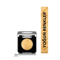  FLORMAR FLORMAR EXC. Flormar Baked Eyeshadow Yoğun Pigmentli Fırınlanmış Göz Farı No: 006 Golden Eyes 