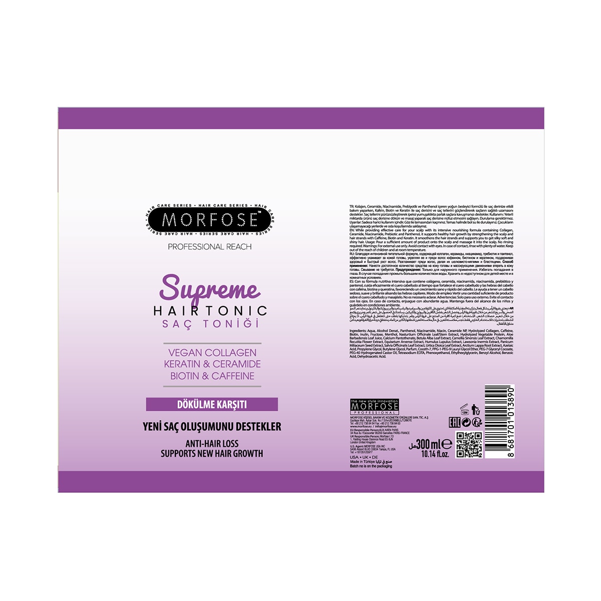  MORFOSE MORFOSE Morfose Supreme Saç Toniği 300 ml  1 of 5 