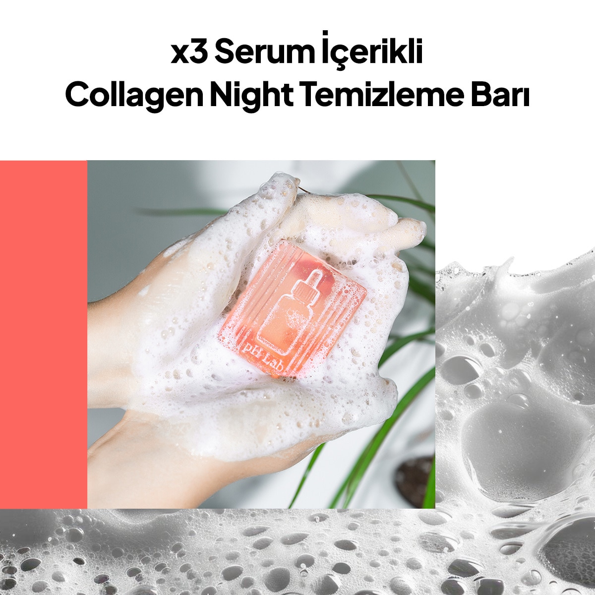  PH LAB PH LAB Ph Lab Collagen Night Temizleme Bar 50 ml  1 of 7 