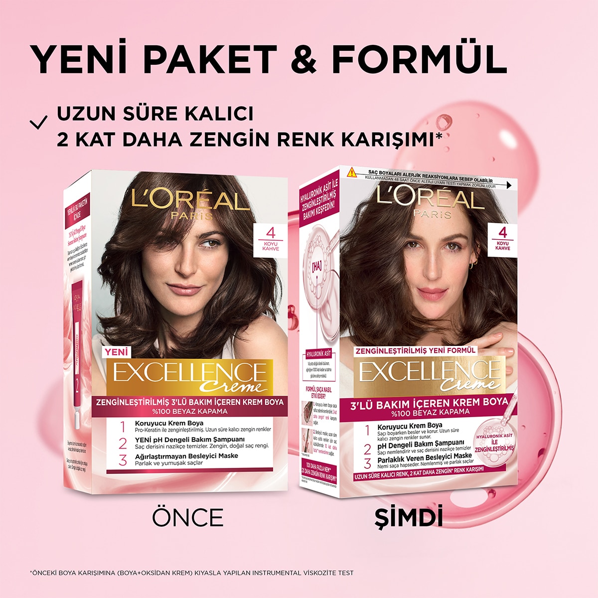  EXCELLENCE EXCELLENCE L'Oreal Paris Excellence Kahve Saç Boyası 4  1 of 8 