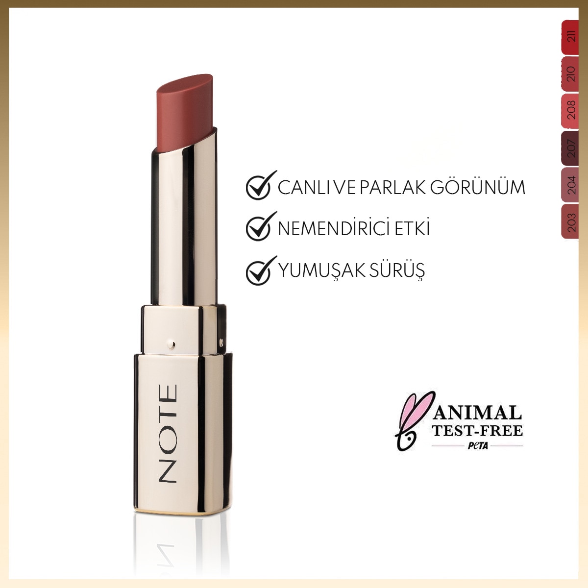 NOTE NOTE EXC. Note Iconic Sheer Ruj 203 1 of 5