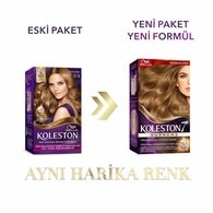 Wella Koleston Kit Saç Boyası Fındık Kabuğu 7/3