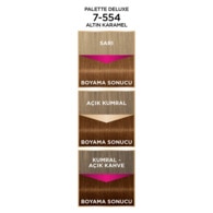 Palette Deluxe Saç Boyası 7-554 Altın Karamel