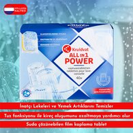  KRUIDVAT KRUIDVAT Kruidvat Bulaşık Makinesi Temizleme Tableti 40 Adet  1 of 3 
