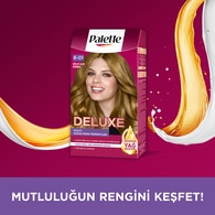 Palette Deluxe Yoğun Renkler Saç Boyası 8-01 Küllü Açık Kumral