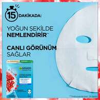 Garnier Nem Bombası Kağıt Maske Nar Özü