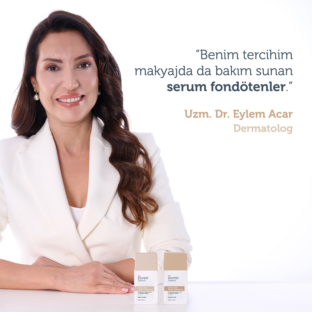 THE PUREST SOLUTIONS THE PUREST SOLUTIONS EXC. The Purest Solutions Hydra Serum Fondöten Medium 30 ml 1 of 9