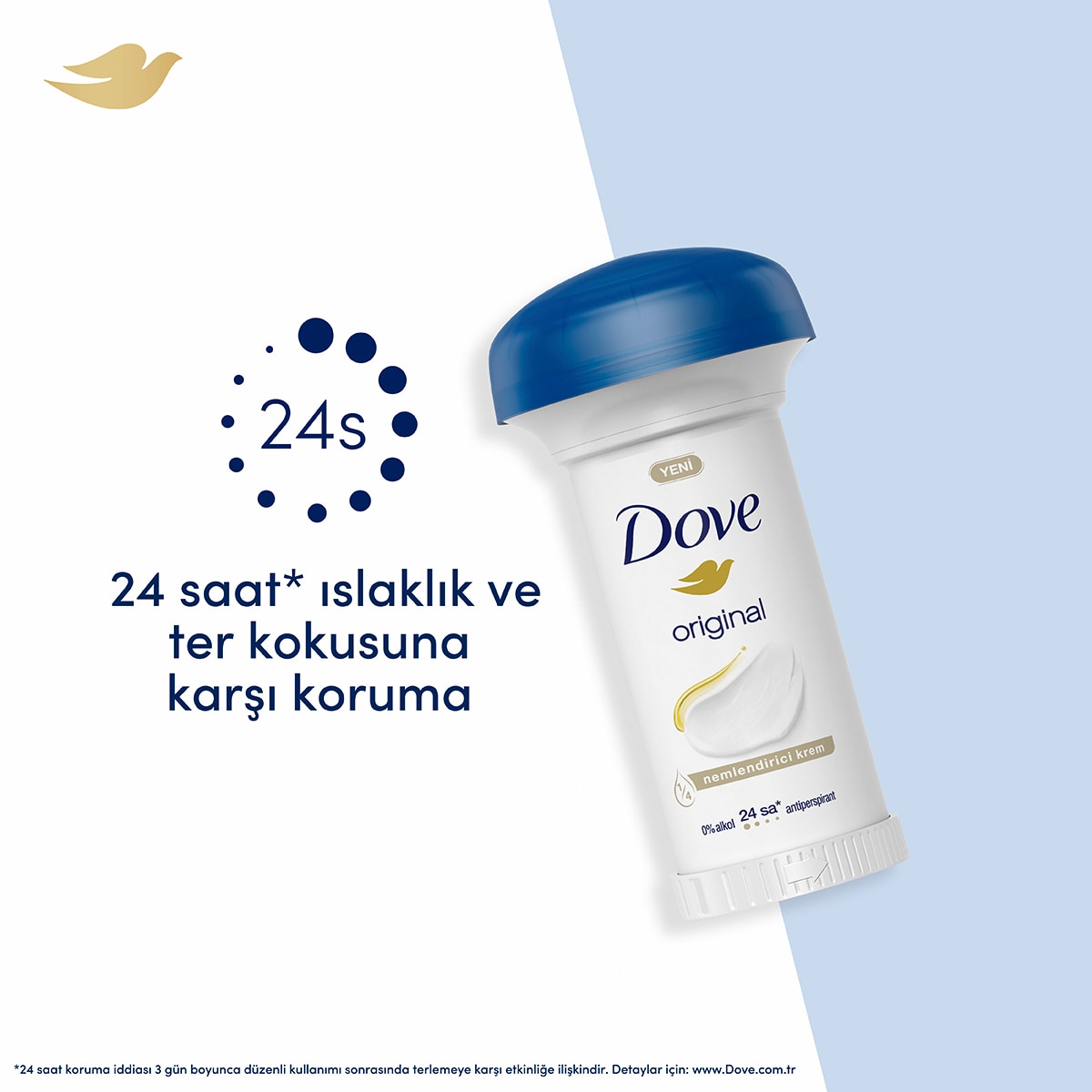  DOVE DOVE Dove Original Krem Stick Deodorant Mushroom 50 ml  1 of 8 