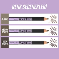 Maybelline New York Express Brow Kaş Kalemi No: 5