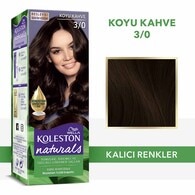  KOLESTON NATURALS KOLESTON NATURALS Wella Koleston Naturals Saç Boyası 3/0 Koyu Kahve 