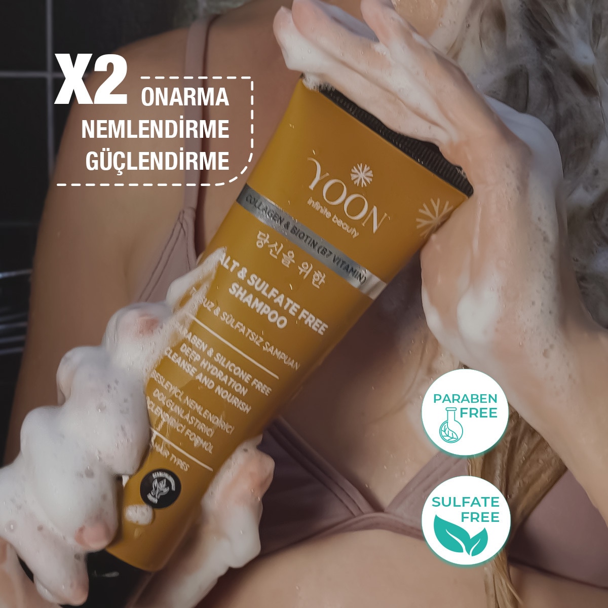  YOON YOON Yoon Onarıcı Şampuan 250 ml  1 of 6 