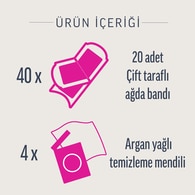Veet Ağda Bandı 40'lı Normal Ciltler İçin