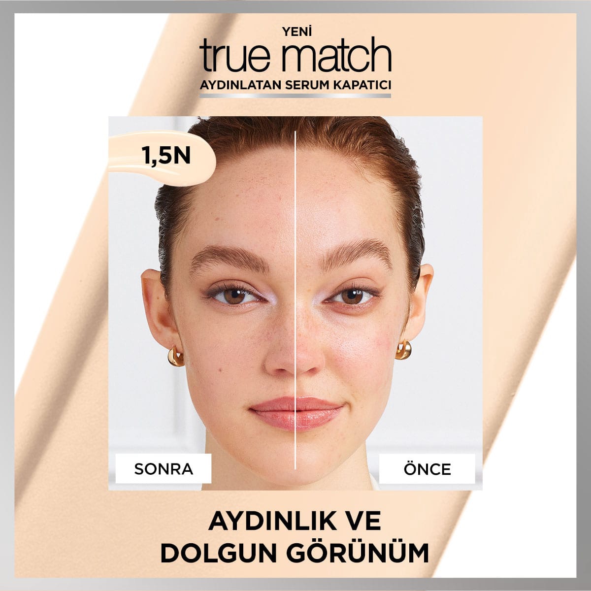  LOREAL PARIS LOREAL PARIS L'Oreal Paris True Match Aydınlatan Serum Kapatıcı 1.5N  1 of 8 