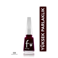 FLORMAR FLORMAR Flormar Higloss Oje Ne-008 Burgundy Velvet 1 of 5