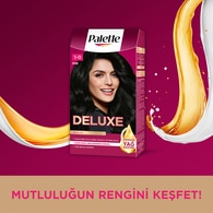 Palette Deluxe Saç Boyası 1-0 Siyah
