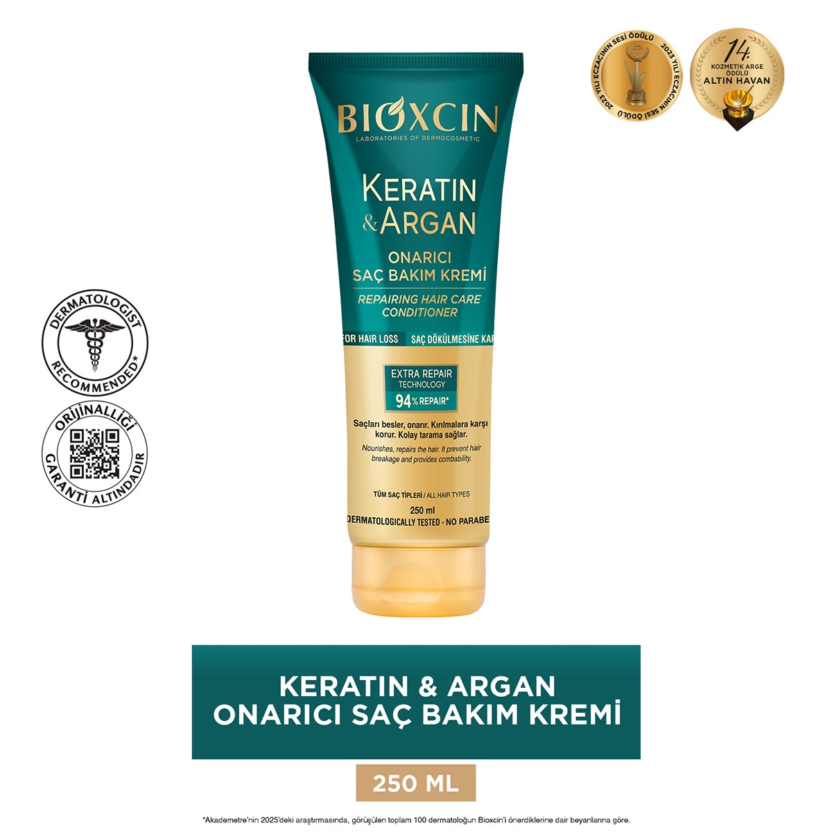 BIOXCIN BIOXCIN Bioxcin Keratin & Argan Sıvı Saç Kremi 200 ml 1 of 9