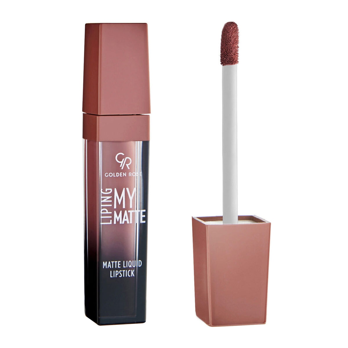  GOLDEN ROSE GOLDEN ROSE Golden Rose My Mat Lip Ink Likit Ruj No: 10  1 of 4 