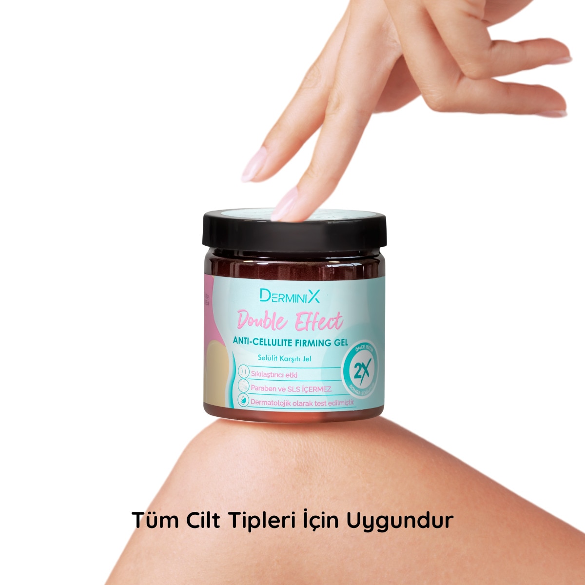  DERMINIX DERMINIX Derminix Selülit Karşıtı Jel 250 ml  1 of 5 