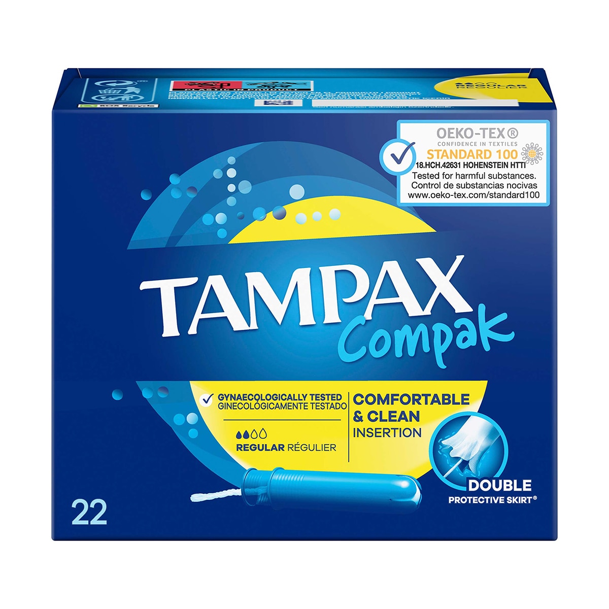  TAMPAX TAMPAX Tampax Tampon Normal 22 Adet  1 of 7 