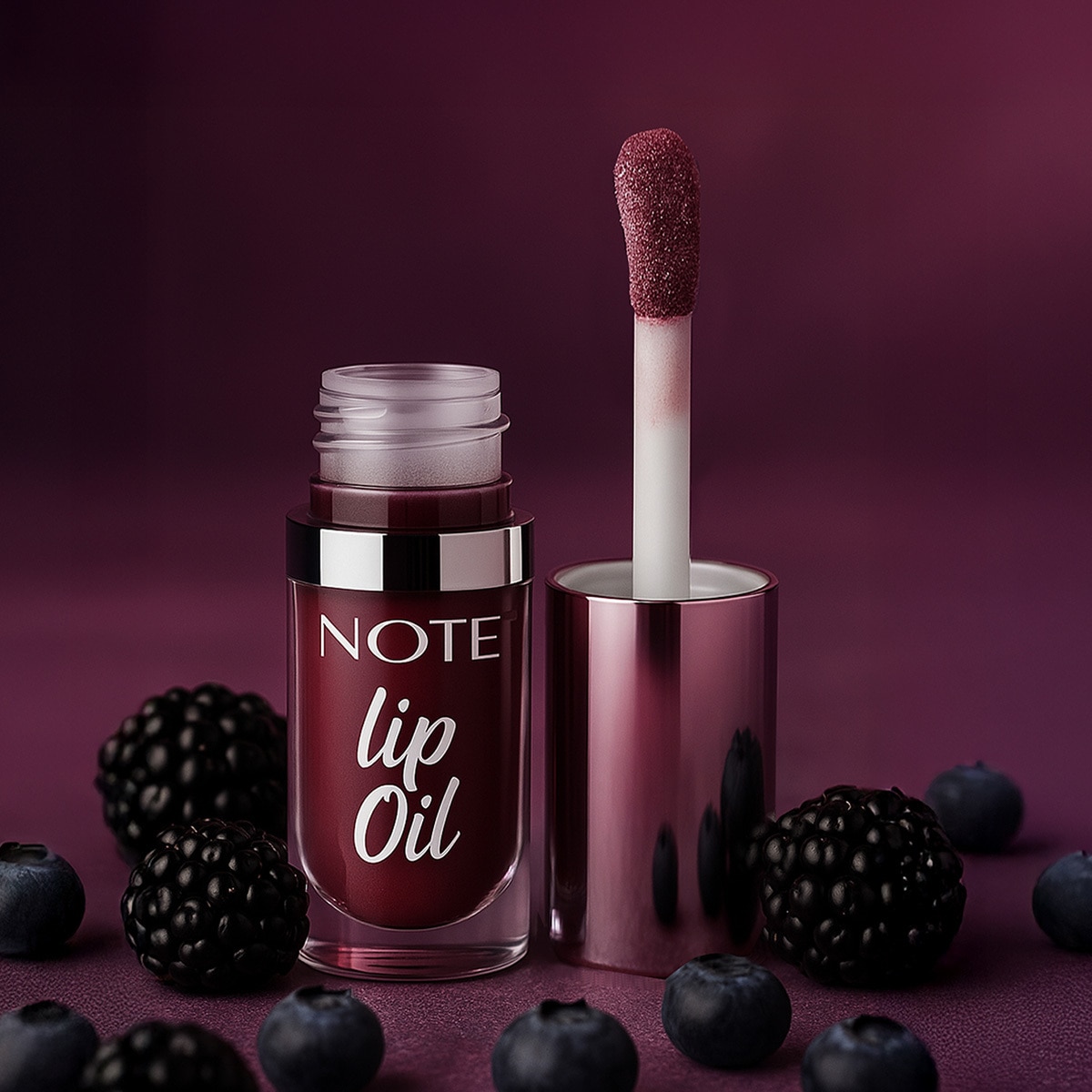  NOTE NOTE Note Lip Oil Nemlendirici ve Parlatıcı Dudak Bakım Yağı 30 Deep Berry Mor  1 of 7 