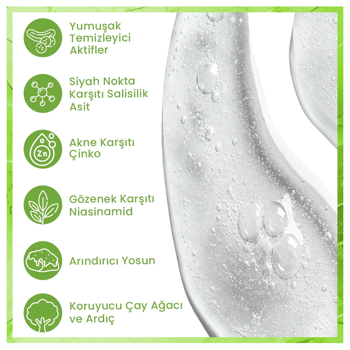  MIA KLINIKA MIA KLINIKA Mia Klinika Yağlı Cilt Yüz Temizleme Jeli 200 ml  1 of 4 