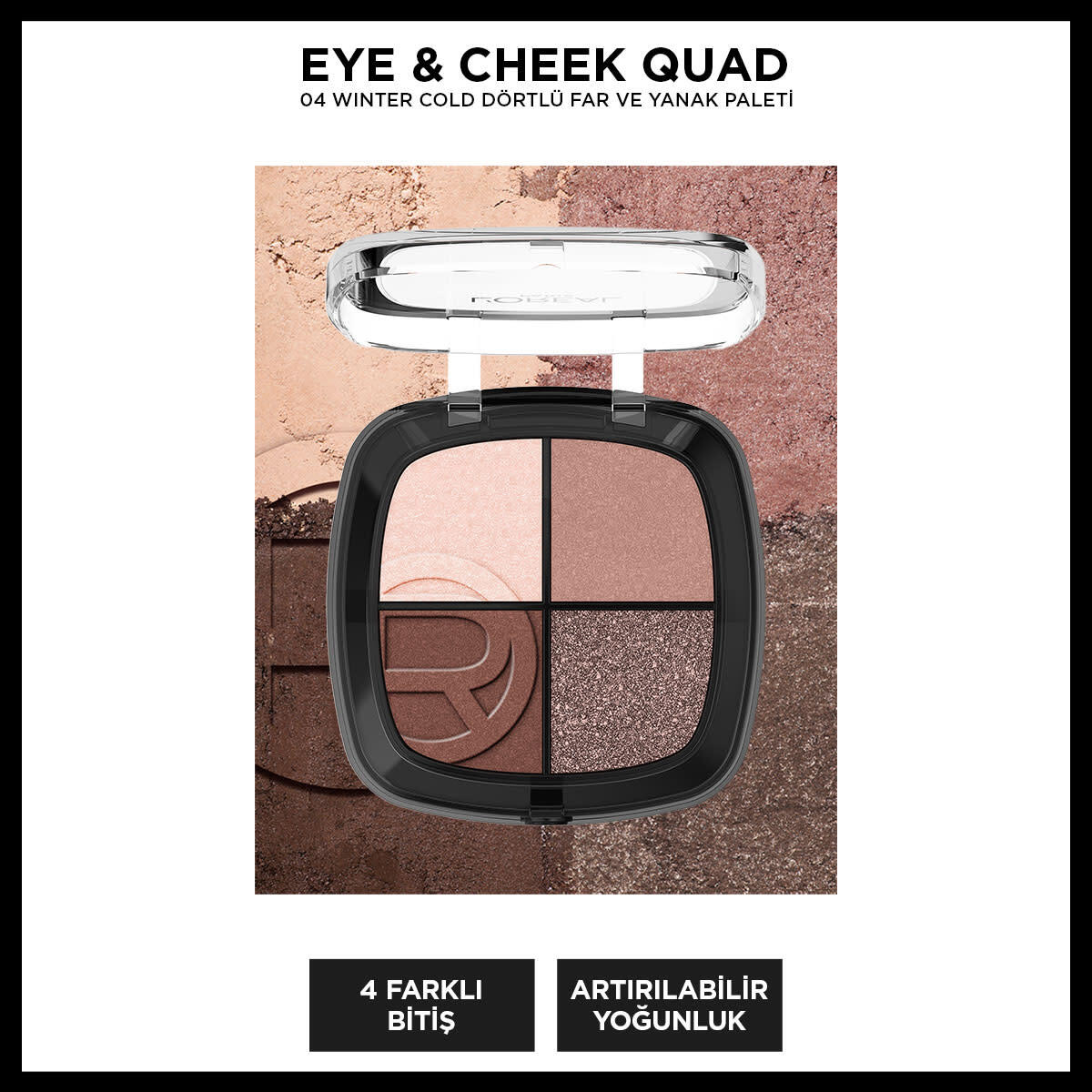  LOREAL PARIS LOREAL PARIS L'Oreal Paris Paradise Quad Far Paleti No: 04 Cold  L'Oreal Paris Paradise Quad Far Paleti No: 04 Cold