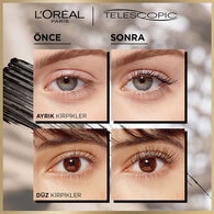 L'Oreal Paris Telescopic Suya Dayanıklı Maskara Siyah
